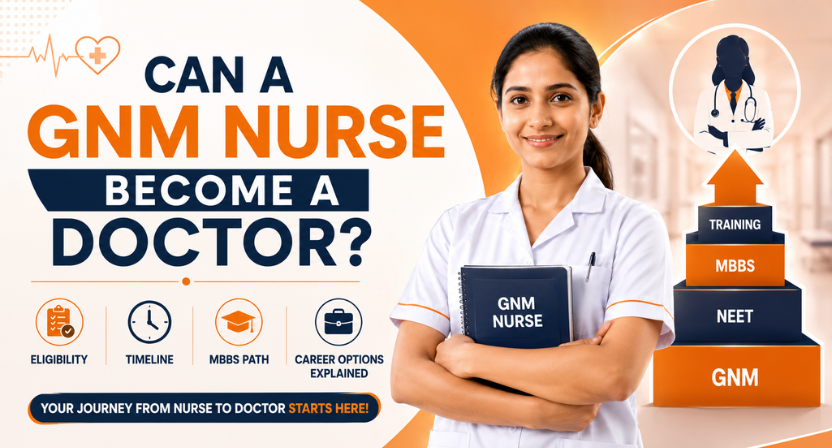 Can a GNM Nurse Become a Doctor? Eligibility, Timeline, MBBS Path & Career Options Explained 1 GNM Nurse